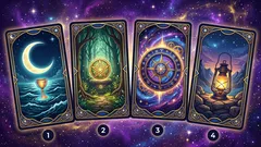 Intuicyjny wybór: jedna z czterech kart ujawni, czego ci teraz brakuje