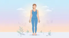 Jedna pozycja – po prostu stoisz, ale zyskujesz bardziej jędrną twarz i ciało